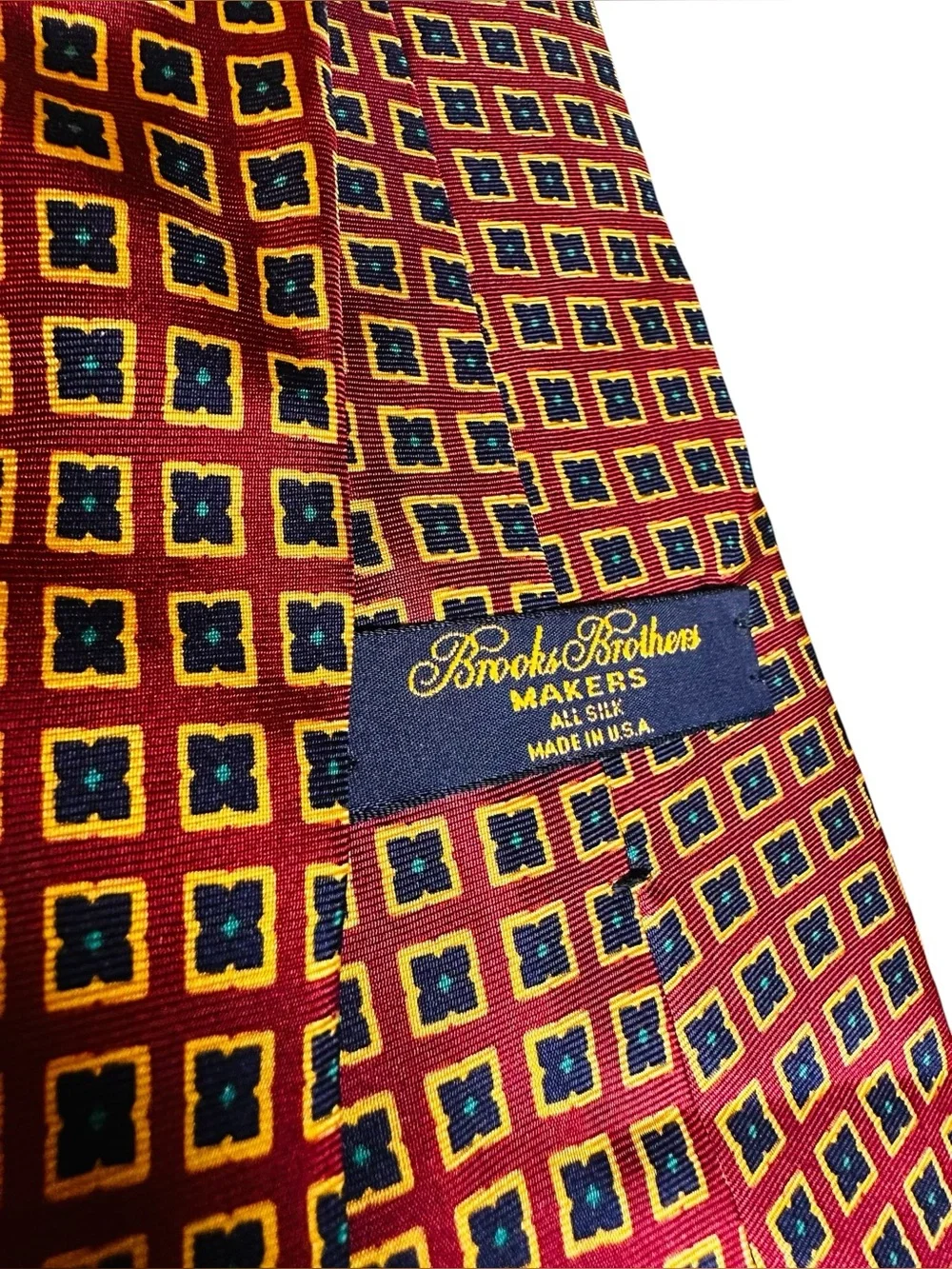 Lot of 3 BROOKS BROTHERS MAKERS Silk Necktie Ties Stripes Texture Blue New